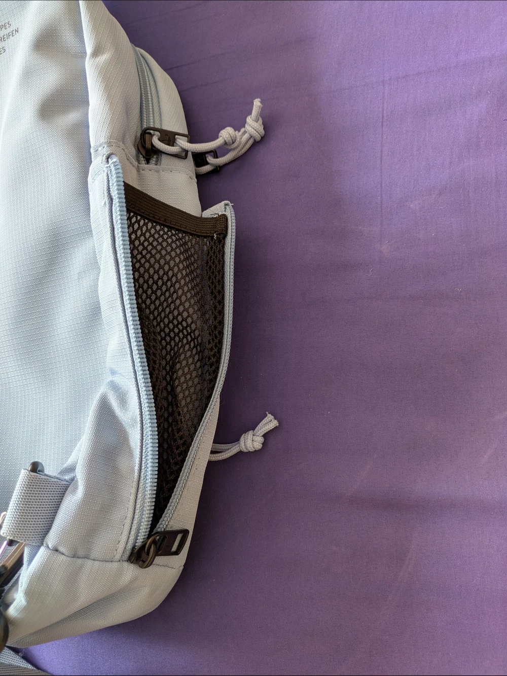 Adidas Men’s Solid Light Blue Mini Backpack Sling